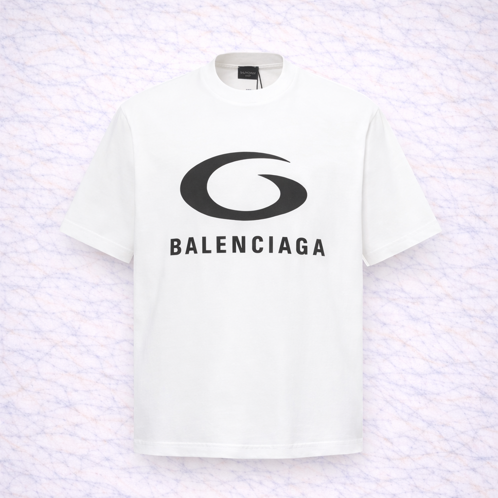 Balenciaga – T-shirt Blanc Logo G