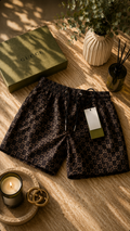 Gucci - Short de bain logo foncé
