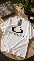 Balenciaga – T-shirt Blanc Logo G