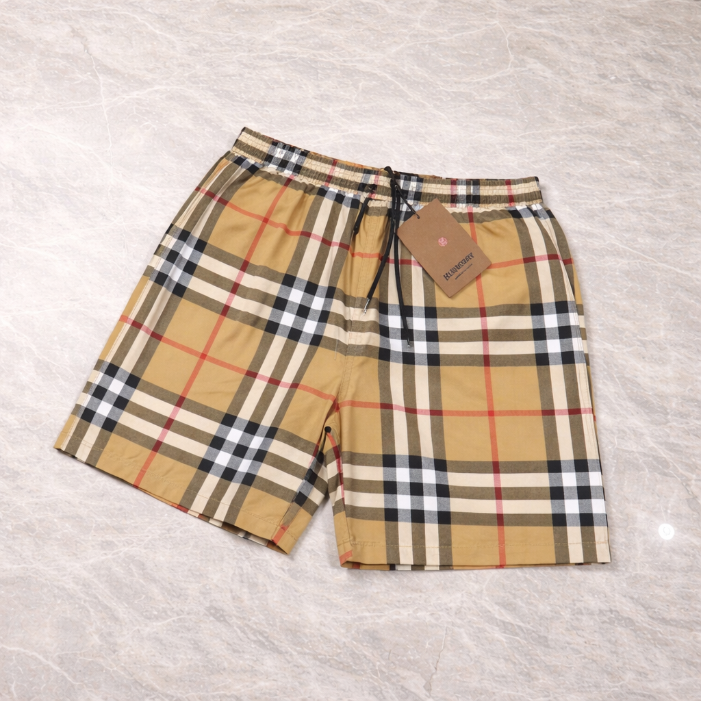 Burberry - Short de bain Check iconique