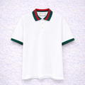 👕 Gucci – Polo Blanc Vert & Rouge
