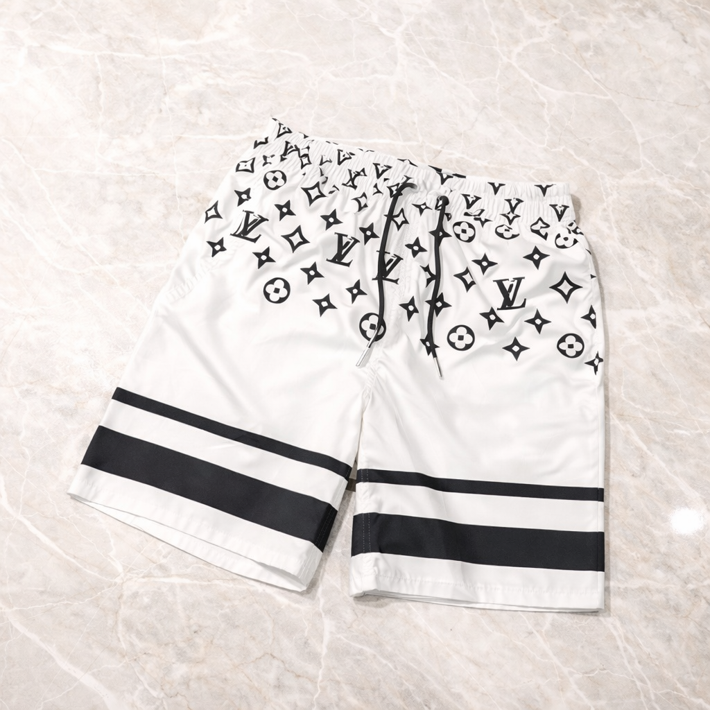 Louis vuitton - Short de bain monogram blanc