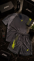 Ensemble Asics Anthracite Fluo