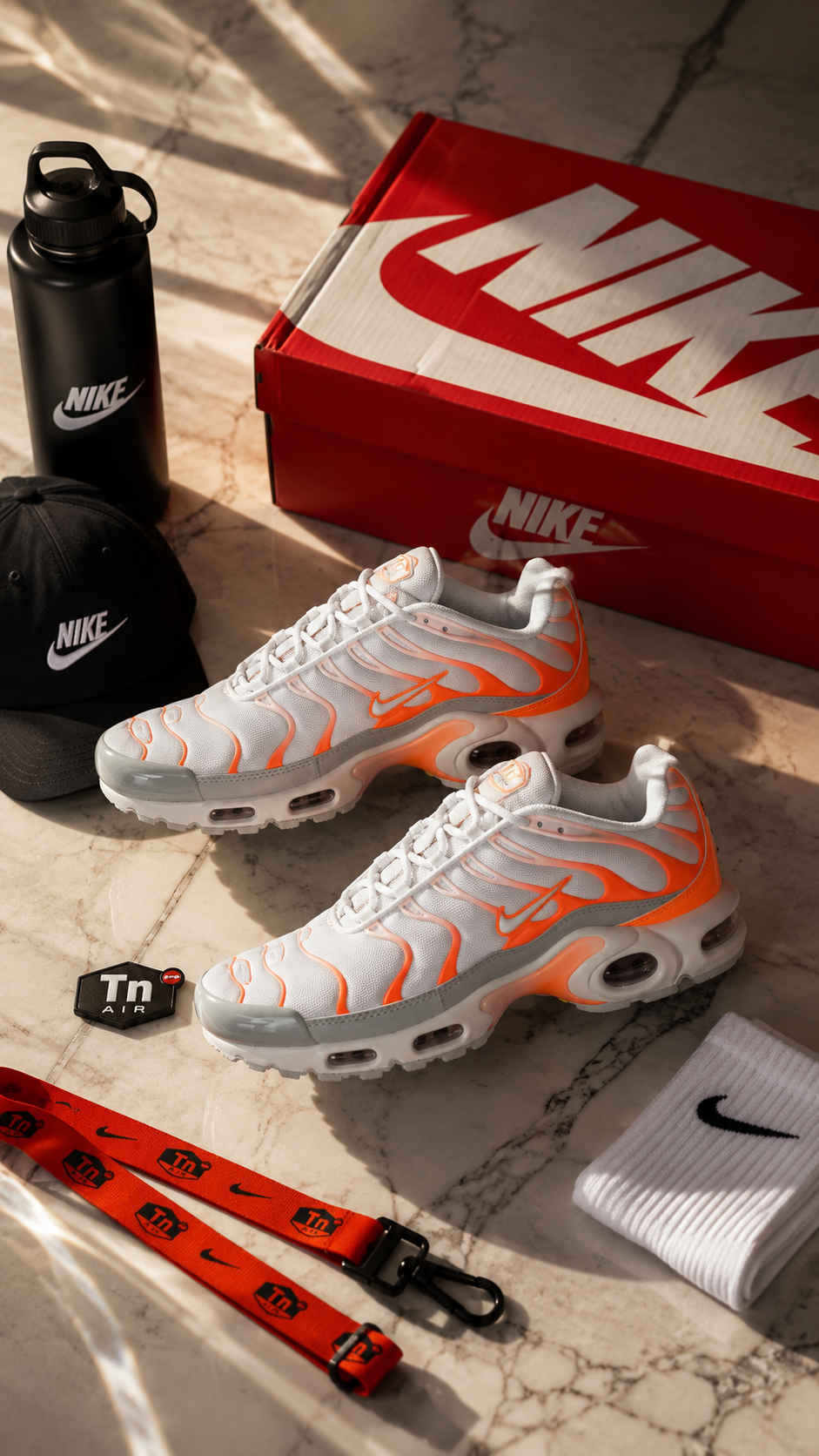 Tn orange et blanche