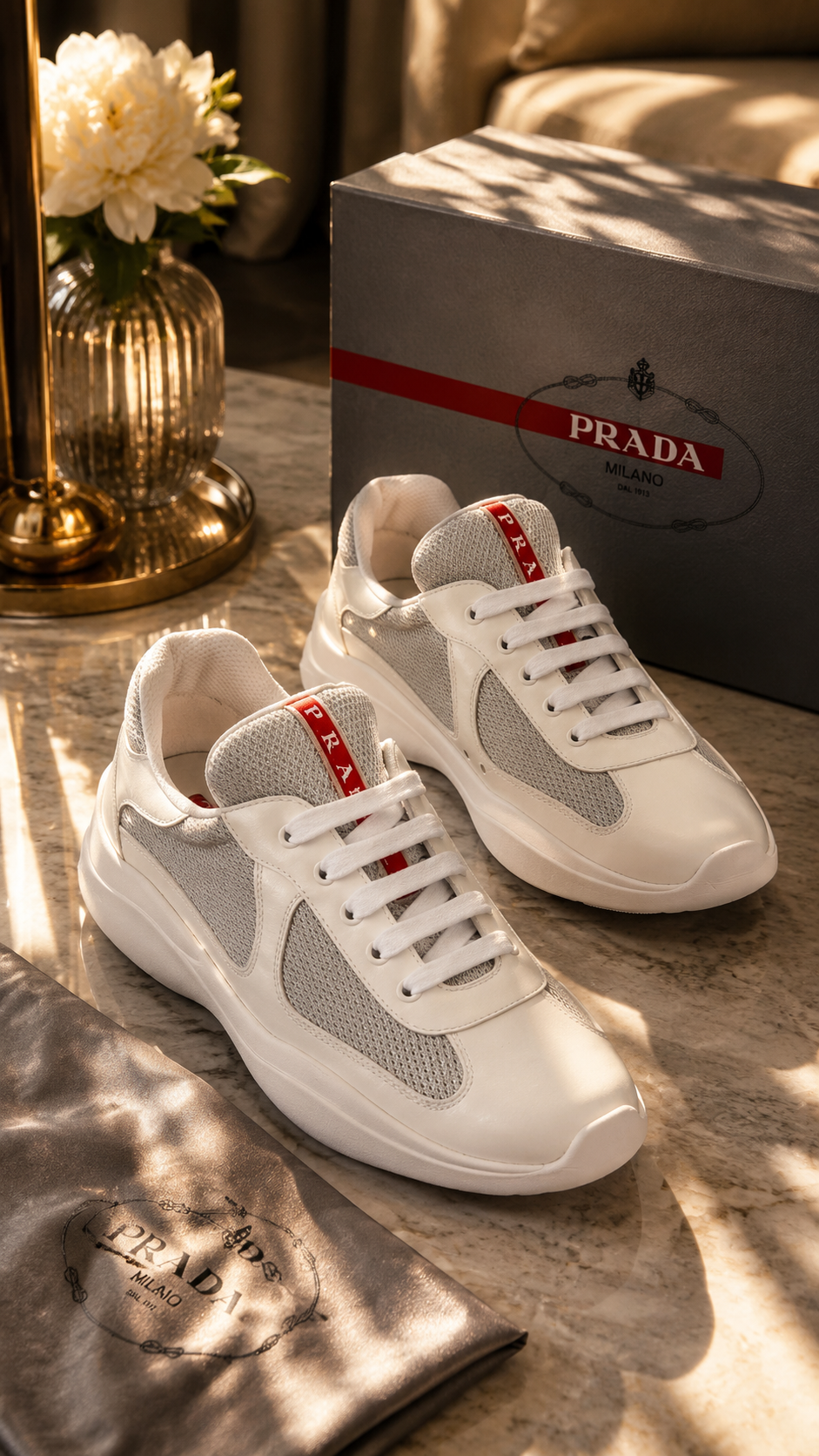 Prada cup blanche