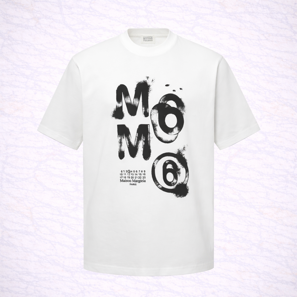 Maison Margiela – T-shirt Blanc Print “MM6”