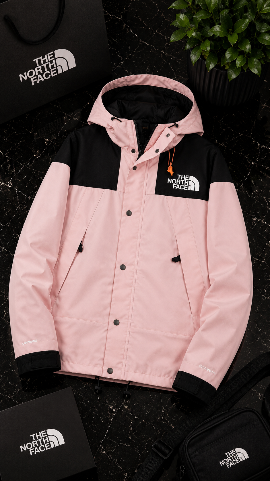 The North face - Veste Outdoor Rose et noir