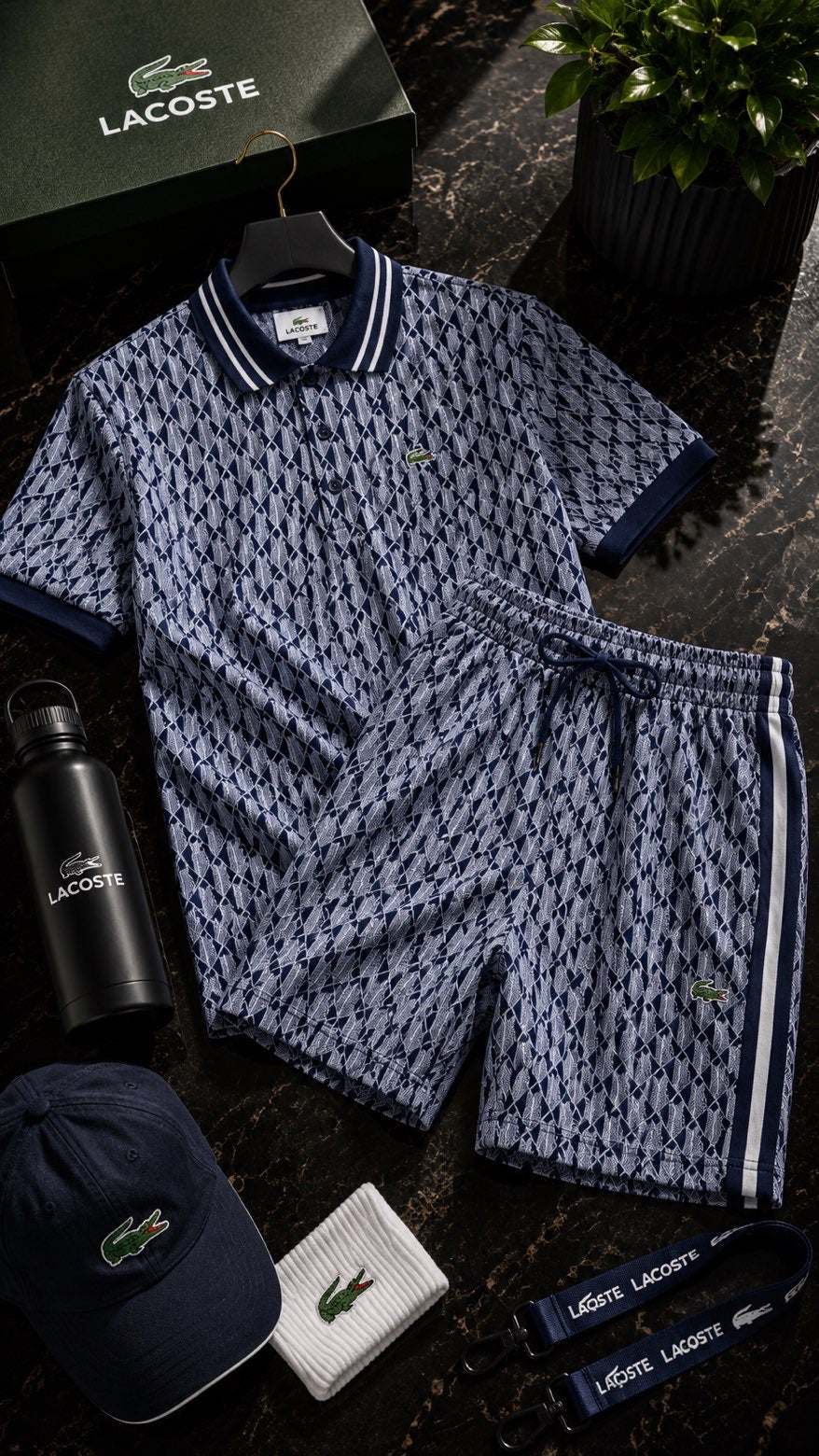 Ensemble Lacoste bleu