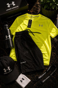 Ensemble short under jaune